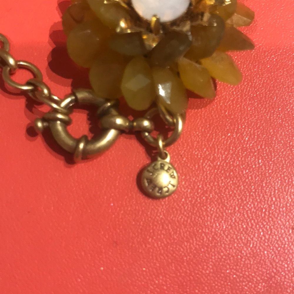 J Crew Flower Statement Bracelet - image 4